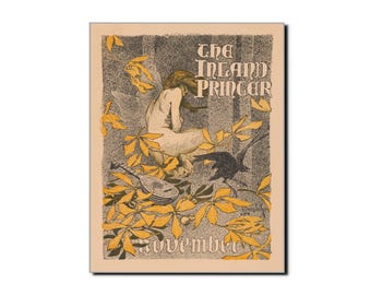 J.C. Leyendecker "The Inland Printer" 1890 Exhibition Art Poster Print - American Illustrator