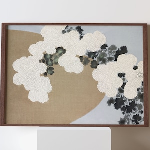 1909 Kamisaka Sekka Blossom from Momoyogusa–Flowers of a Hundred Generations Vintage Original Fine Art Print Japanese Wall Deco Poster