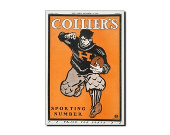 Edward Penfield "Collier's Magazine Cover" 1901 Vintage Art Poster - American Illustrator