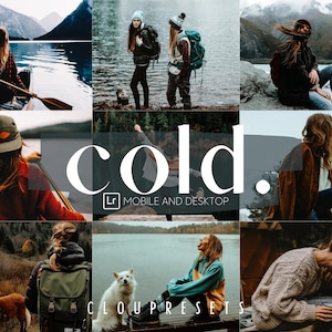 Moody Cold Lightroom Preset: Mobile & Desktop Filters (DNG, XMP)