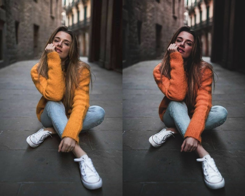 5 Urban Preset, Mobile & Desktop Lightroom Preset, Photography Preset, Portrait Preset, Moody Brown Preset, Travel Influencer Preset image 9