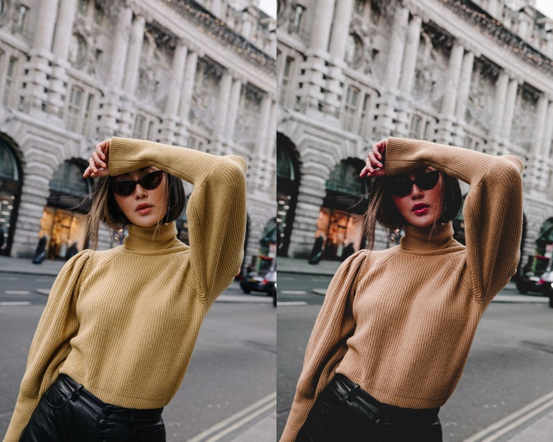 5 Urban Preset, Mobile & Desktop Lightroom Preset, Photography Preset, Portrait Preset, Moody Brown Preset, Travel Influencer Preset image 10