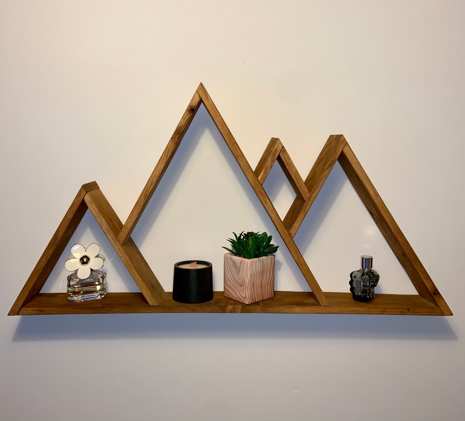XL mountain shelf hand made with recycled pallet wood Etsy