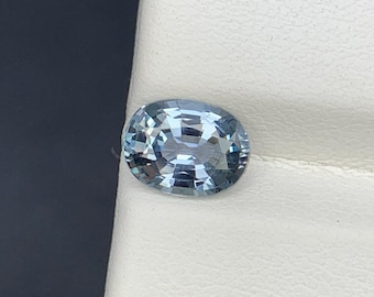 Natural Sapphire 1.49 Carat 8x6 MM Oval Shape Faceted Gemstone