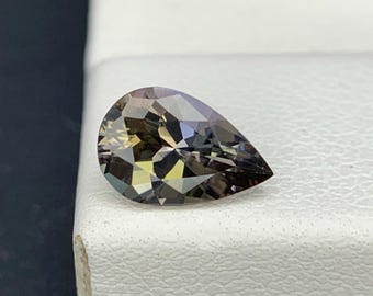 Natural Unheated Tanzanite 0.95 Carat 8.2x5.4x3.8 MM Pear Shape Faceted Gemstone