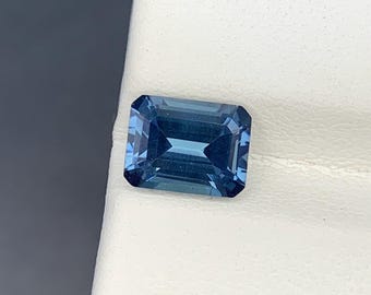Natural Bi Color Tanzanite 1.65 Carat 7.6x5.9x4.3 MM Octagon Shape Faceted Gemstone