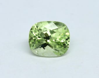 Naturalny chryzoberyl 1,58 karata, 6,7 x 5,8 mm, fasetowany kamień szlachetny w kształcie poduszeczki