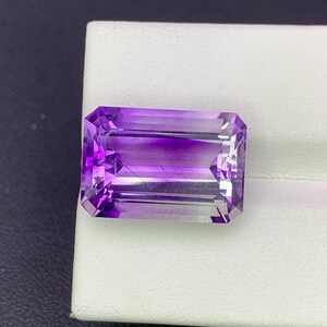 Natural Bi Color Rutile Amethyst