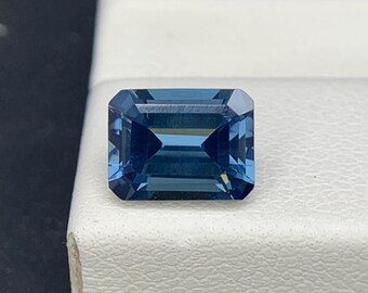 Natural Bi Color Tanzanite 1.65 Carat 7.6x5.9x4.3 MM Octagon Shape Faceted Gemstone