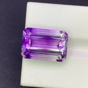 Natural Bi Color Rutile Amethyst