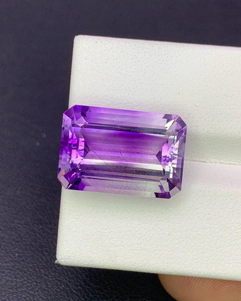 Natural Bi Color Rutile Amethyst