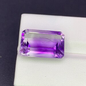 Natural Bi Color Rutile Amethyst