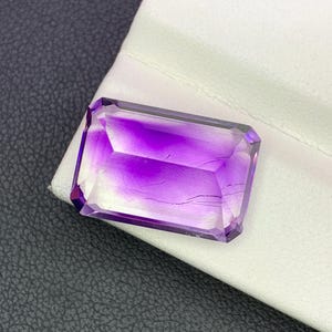 Natural Bi Color Rutile Amethyst