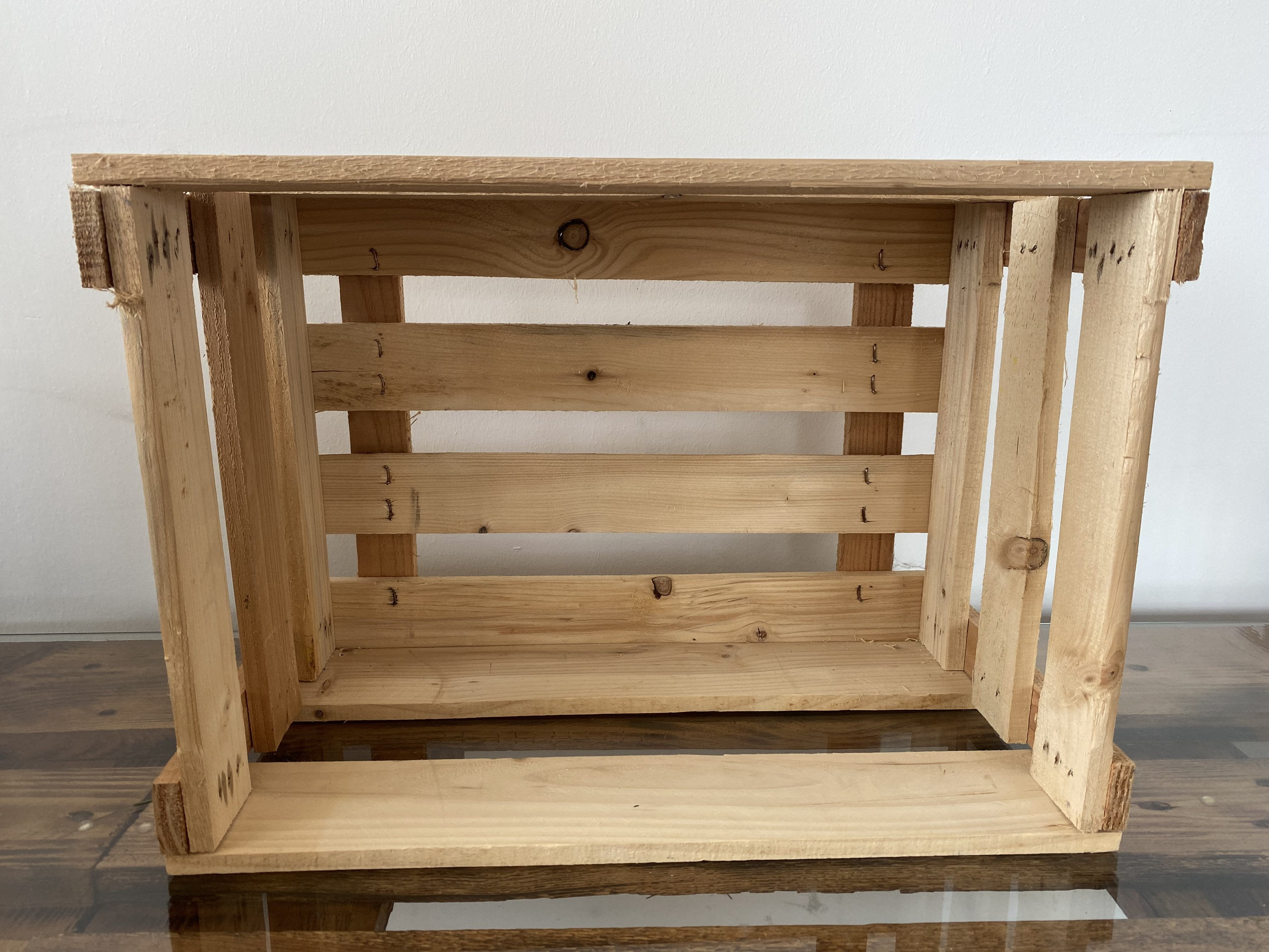 Neue Weinkiste aus Holz | Etsy