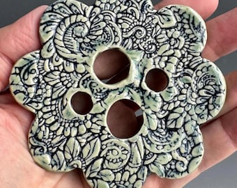 Ceramic Flower Frog Ikebana Flower Arranging Tool