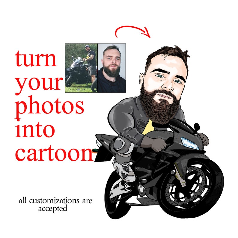 Custom Motorcycle Gifts Motorcycle Paintings Harley Davidson Etsy