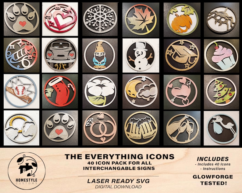 Download The Everything Icon Pack Fits All Everything Signage SVG ...