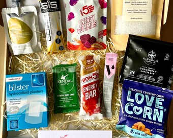 Running / Sport Recovery gift box, Relaxing Epsom salts, Energy bar, Hydration, Electrolytes, Sport Coach, PE teacher gift