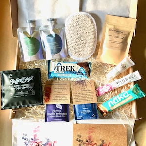 SPORT RECOVERY gift box, Relax and Restore, Cycling, Running, Outdoors, Hiking/Walking, Personalised letterbox gift hamper, Foot Spa kit