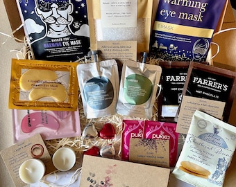 Couples Wellness Hamper: Relaxation Spa Gift Set, Anniversary / Wedding / Engagement Date night gift