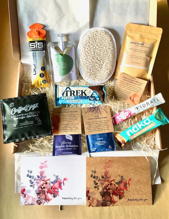 SPORT RECOVERY gift box, Ultimate Running box, Vegan, Cycling, Fitness, Hiking/Walking, Personalised letterbox gift, Runners Kit