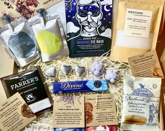 MENS gift box: Thinking of you, Men's self care gift set, Get Well soon gift, Relaxing gift box for men, Gifts for him