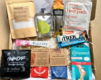 Ultimate RUNNING / CYCLING Sport Recovery gift box, Vegan, Fitness training, Hiking /Walking, Marathon, Letterbox gift, Post workout Spa kit