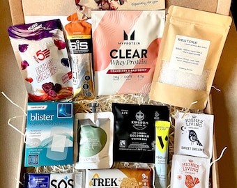 Ultimate SPORT RECOVERY gift box: Marathon training, Cycling, Running, Fitness,  Letterbox gift