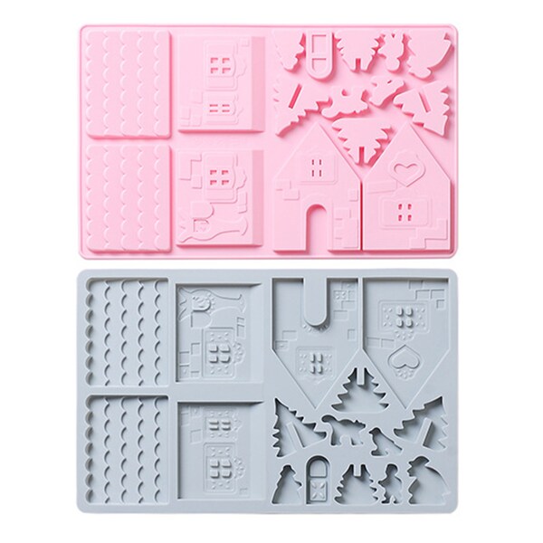 Chocolate House Molds Etsy