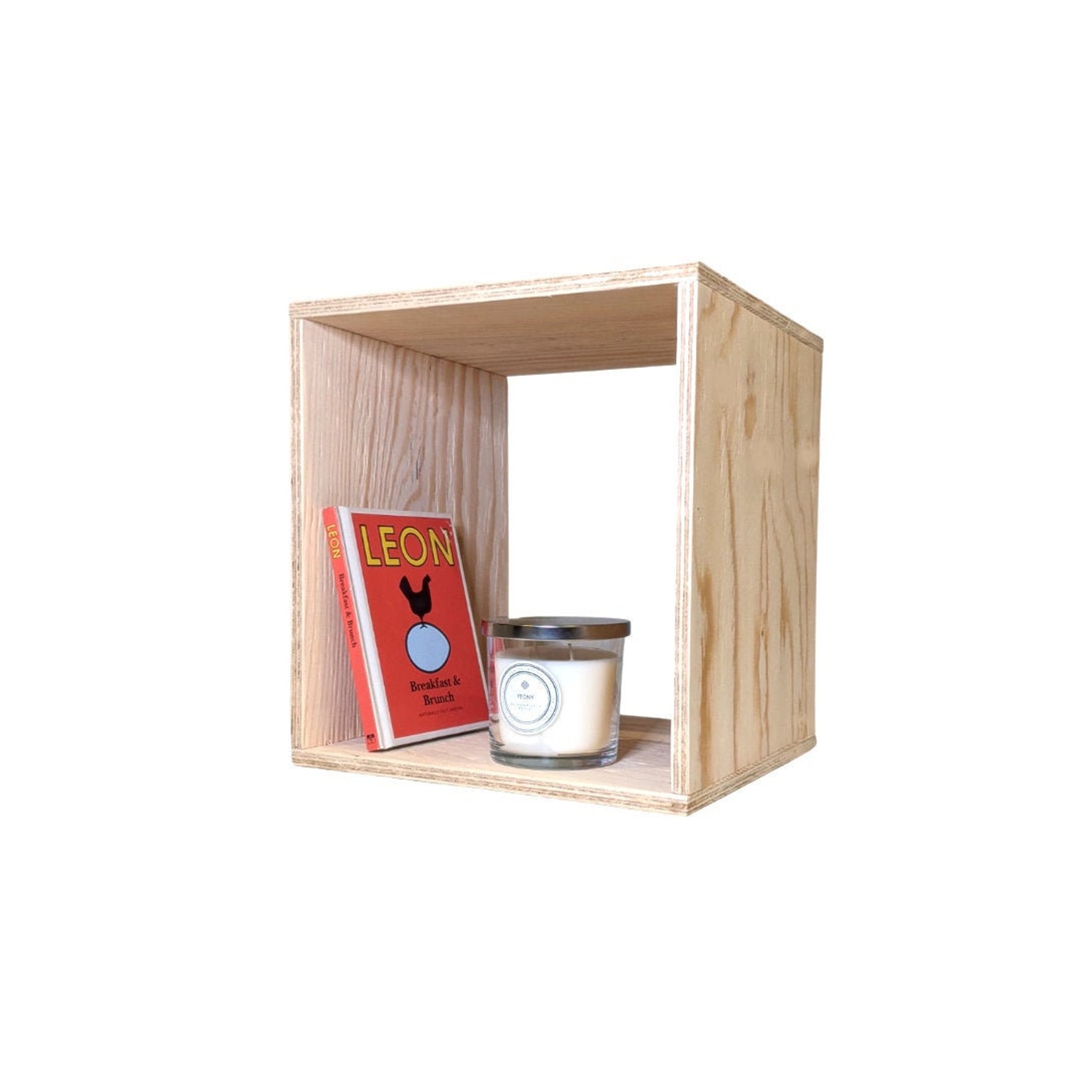 Modular Storage Cube Wooden Cube Wood Crate Storage Etsy