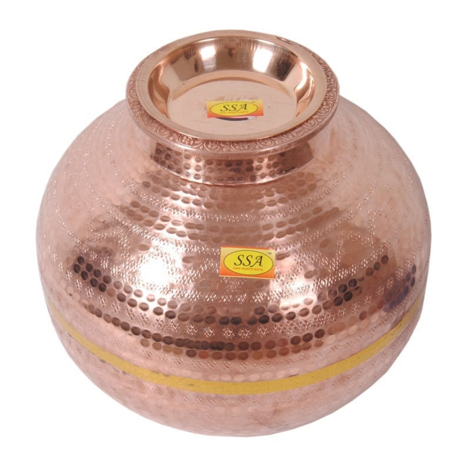 100 Pure Copper water Storage Pot Drinkware Matka Matka Etsy