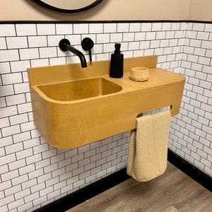 Handmade Mini Basin Sink w/ Countertop image 2