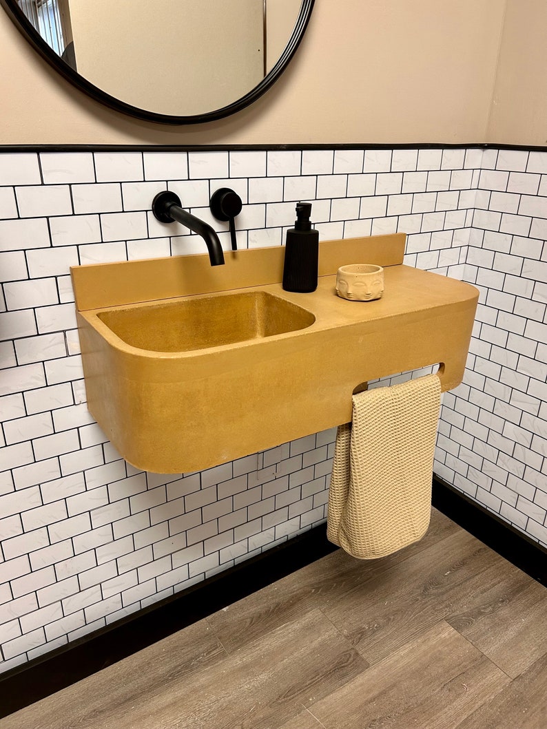 Handmade Mini Basin Sink w/ Countertop image 2