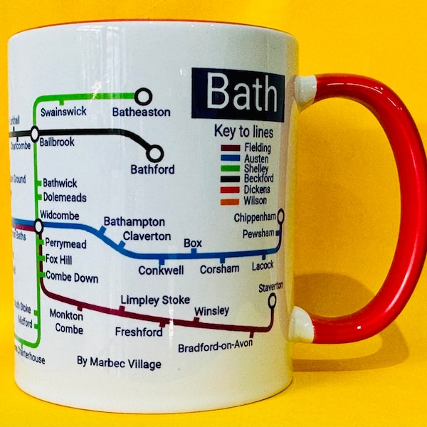 Spa City Mugs Etsy