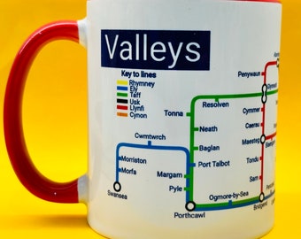 Valleys metro mug