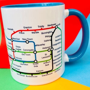 Edinburgh Metro Mug featuring a journey through the capital city of Scotland. image 6