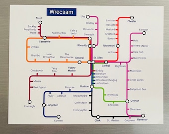 Wrexham Wales Metro Magnet - Brymbo to Rhosllanerchrugog is ready for departure !