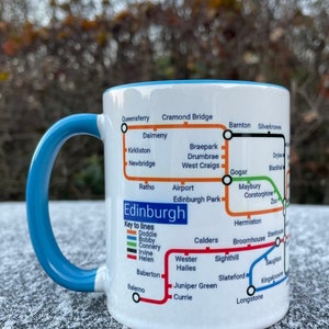 Edinburgh Metro Mug featuring a journey through the capital city of Scotland. image 7