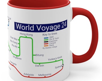 Pre Order! World Voyage 24 -QM2 -  Metro Design