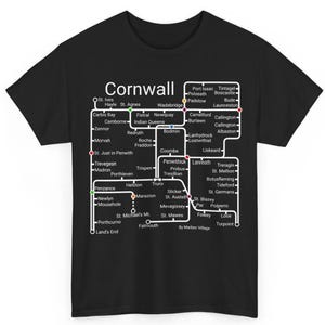 Cornwall Metro T Shirt  - A Cornish design