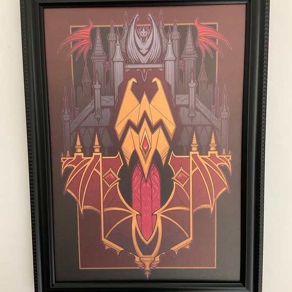 Blood of the Venthyr: A4 Print - World of Warcraft Shadowlands