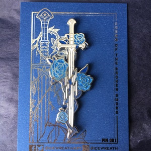 Roses of the Broken Sword | 80mm Enamel Pin