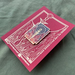 Schwert der Verfinsterten Sonne | 40mm Emaille Pin