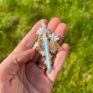 Sword of Golden Legends 80mm Enamel Pin