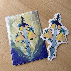 Sword of Golden Legends | Vinyl Sticker | 10cm x 7cm or 10cm x 5.5cm