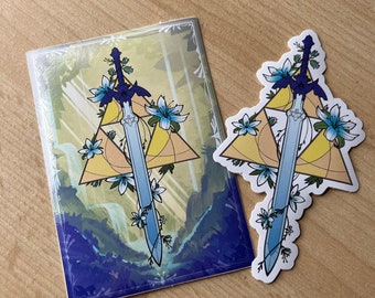 Sword of Golden Legends Vinyl Sticker