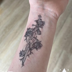 Icewreath Temporary Tattoos
