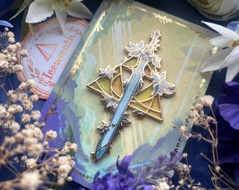 Sword of Golden Legends 80mm Enamel Pin