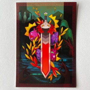 Blade of Tartarus | Vinyl Sticker | 10cm x 7cm or 10cm x 6.5cm