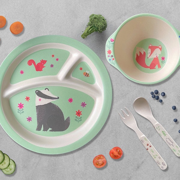 Bowl and Plate Set Etsy